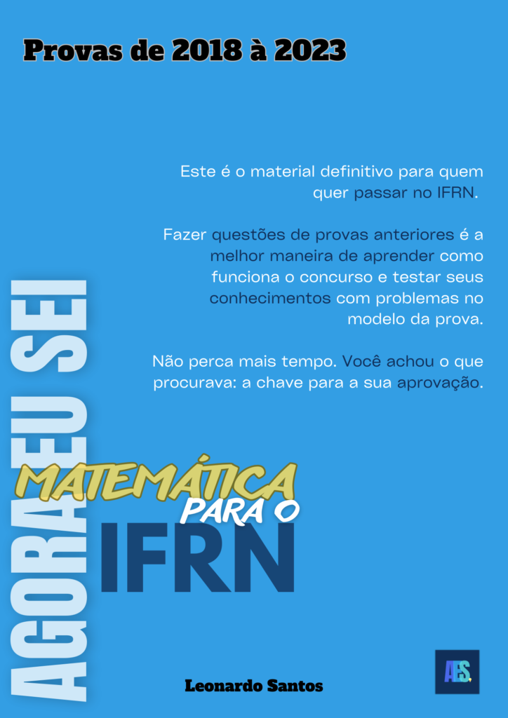 100 questões de matemática comentada para o IFRN